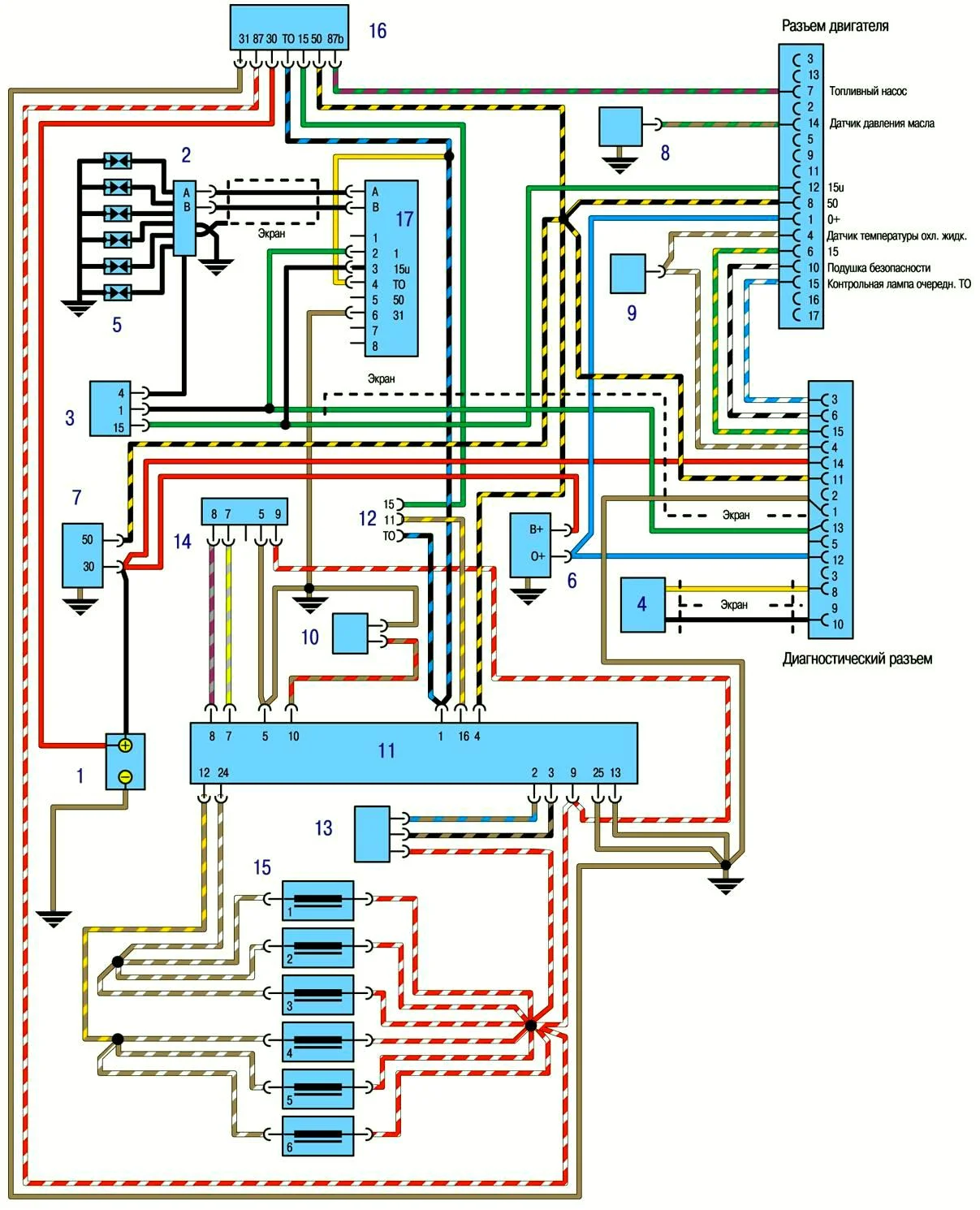 Система впрыска топлива L-Jetronic Система впрыска топлива L-Jetronic